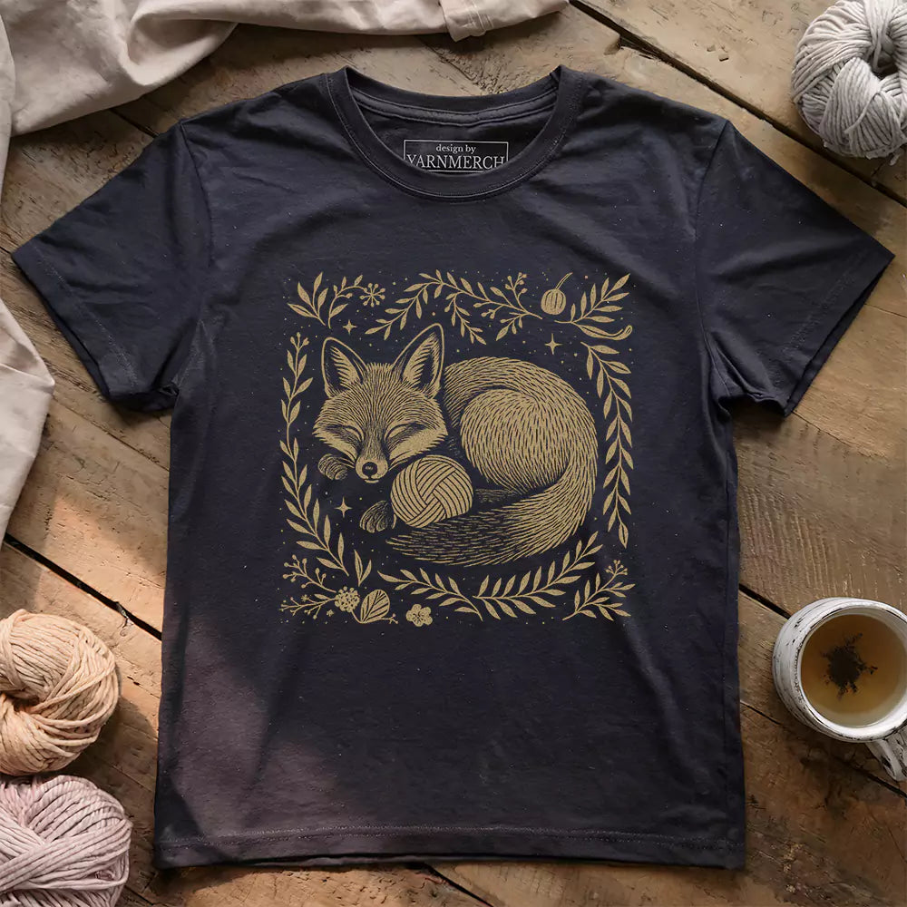 Fox & Yarn T-shirt