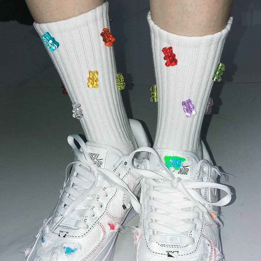 Gummy Bear Crew Socks
