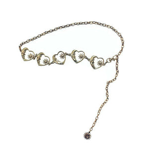 Moon and Star Heart Belt