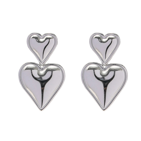 Heart Chunky Earrings