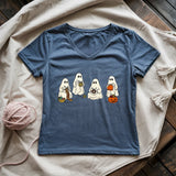 Ghost Stitchers Society Lady V-neck