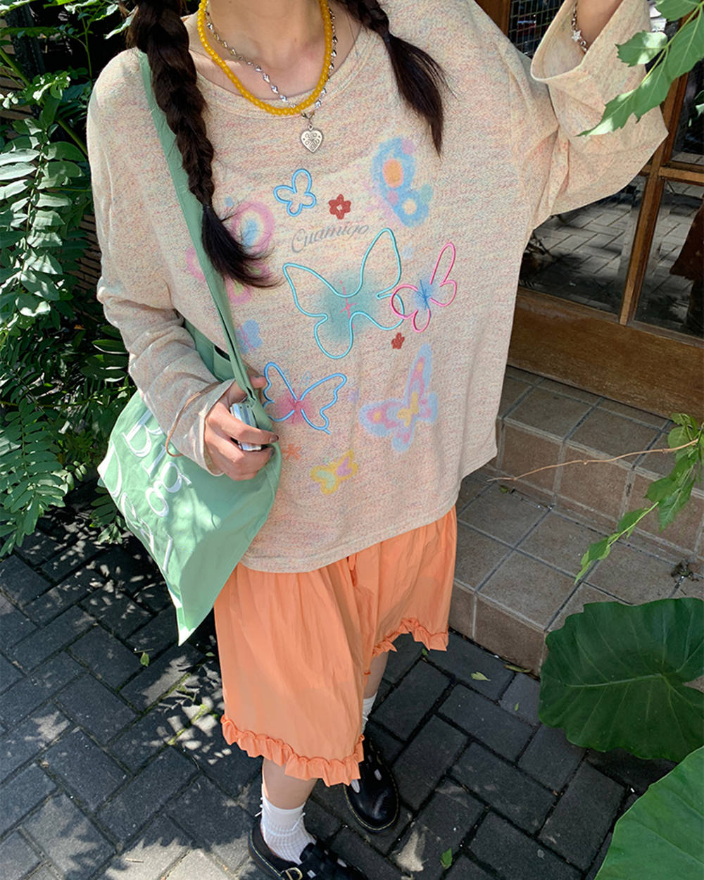 Indie Aesthetic Butterfly Long Sleeve