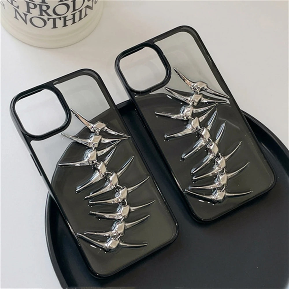 Metal Fish Clear IPhone Case