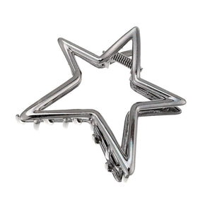 Metallic Star Hair Claw
