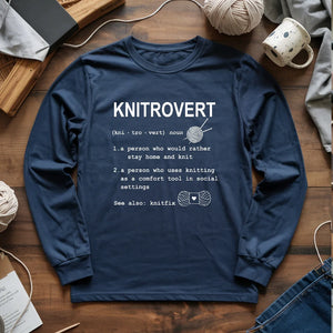 Knitrovert Long Sleeve T-shirt