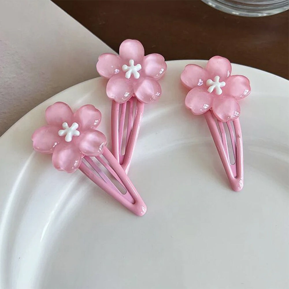 Pastel Flower Hair Clip