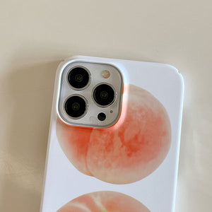 Honey Peach iPhone Case