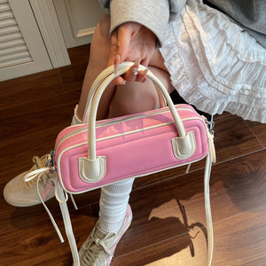 Pink Dachshund Shape Handbag