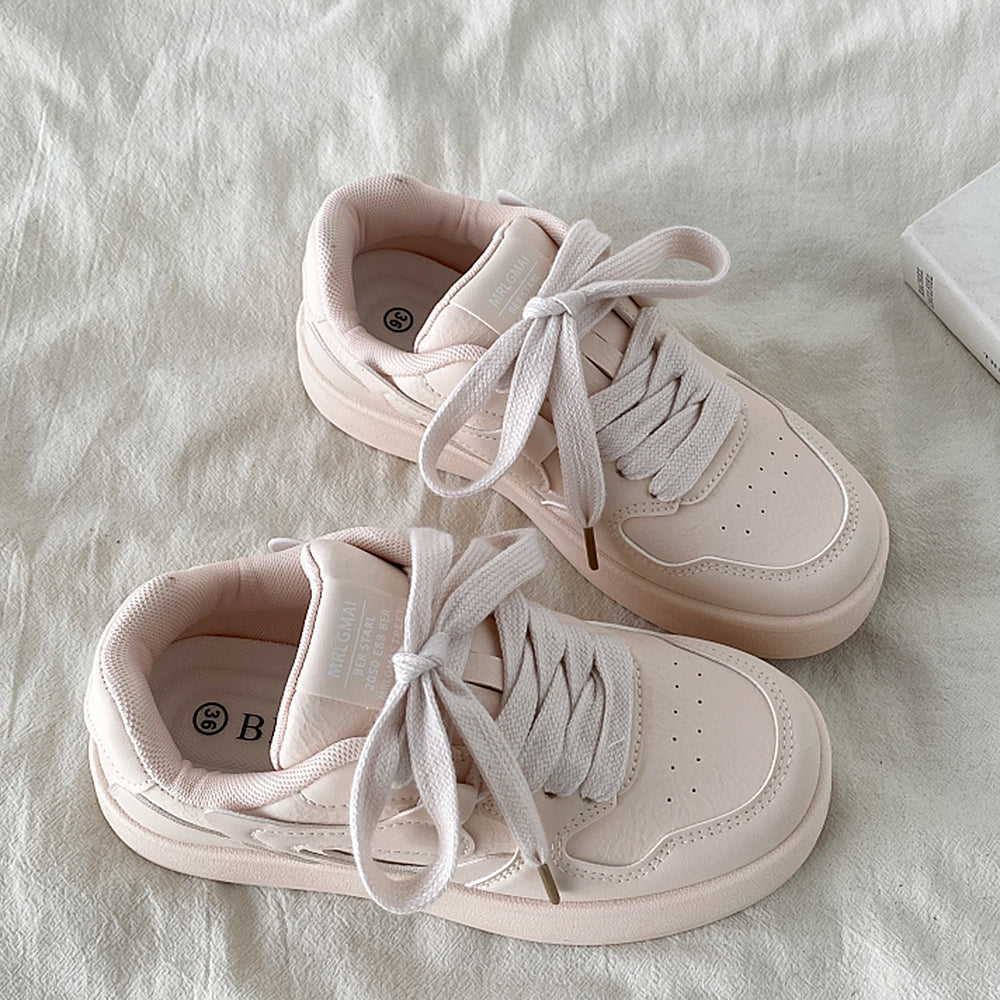 Self Made Skater Sneakers in Pink