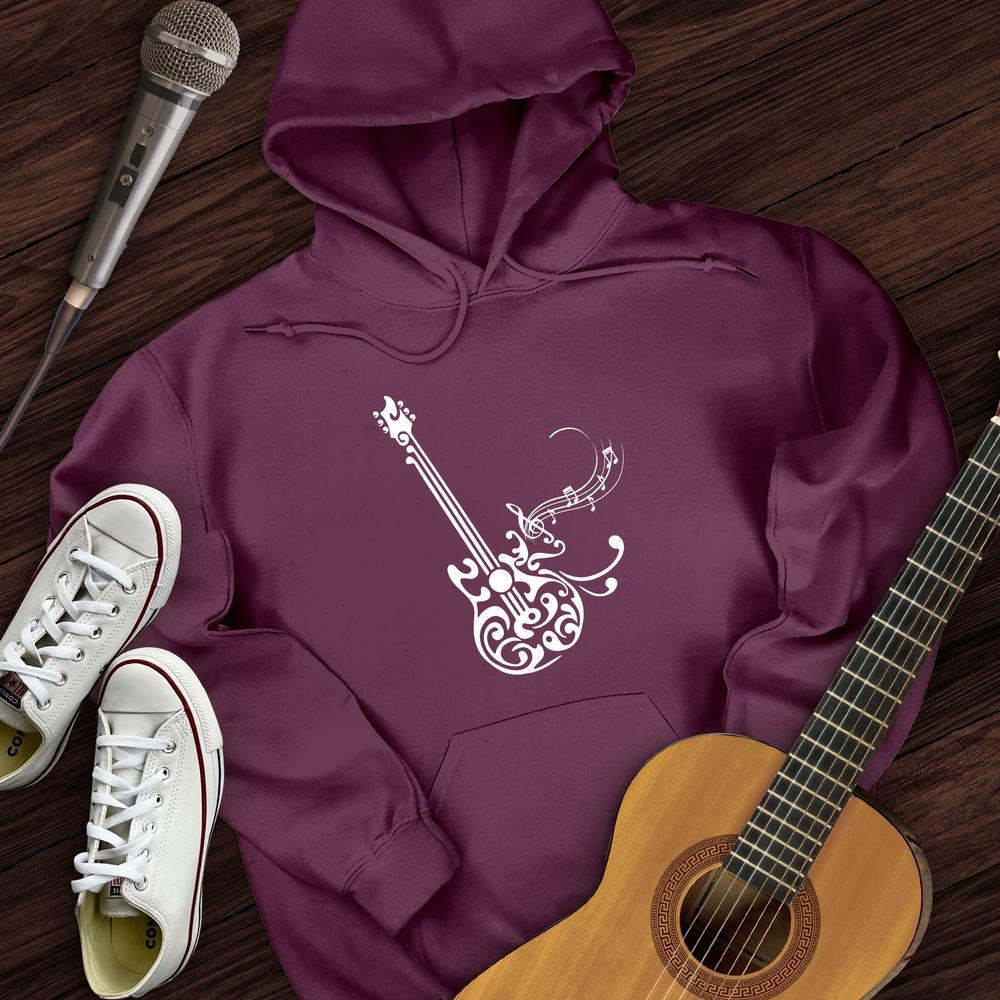 Floral Guitar Hoodie