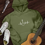 Guitar Heartbeat Hoodie