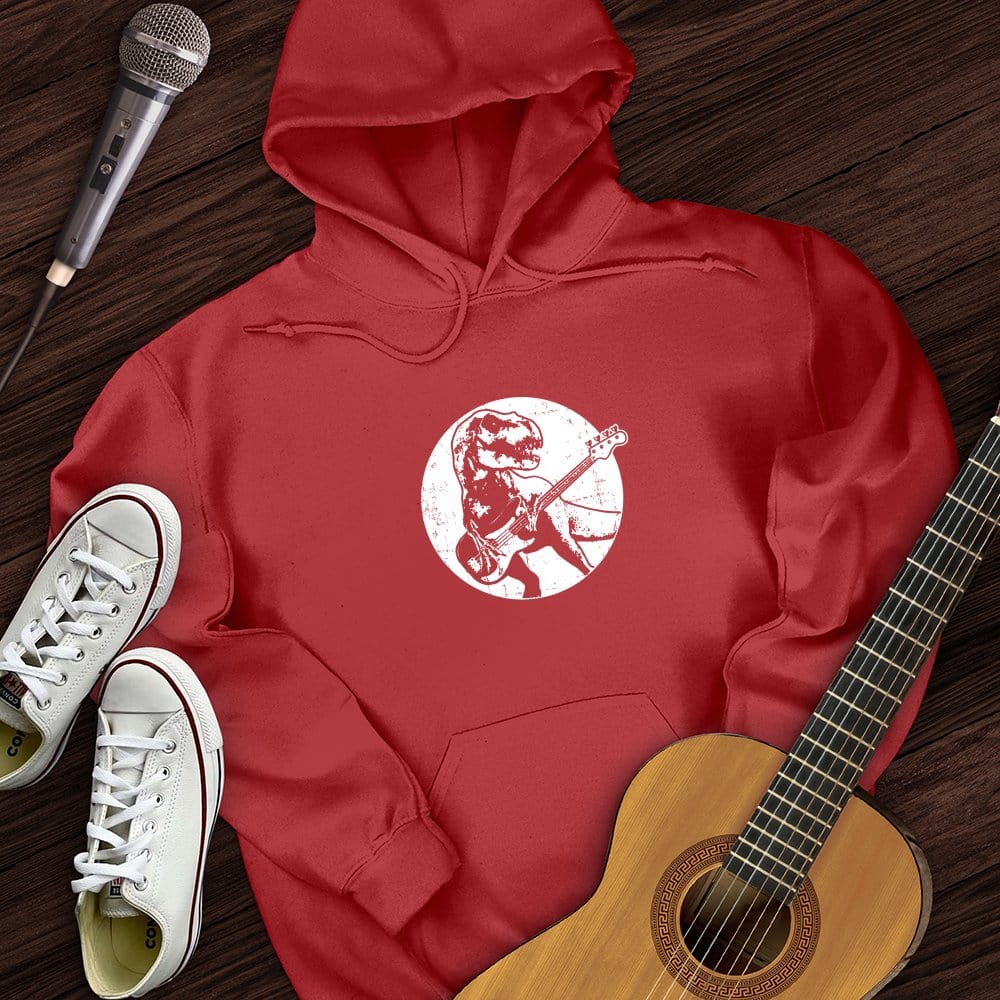 Dinos Playing Guitar Hoodie