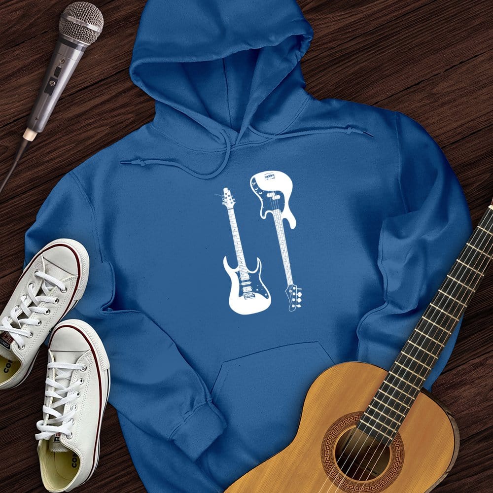 Electric and Bass Guitar Hoodie