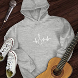 Guitar Heartbeat Hoodie