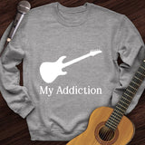 Addicted to Guitar Crewneck