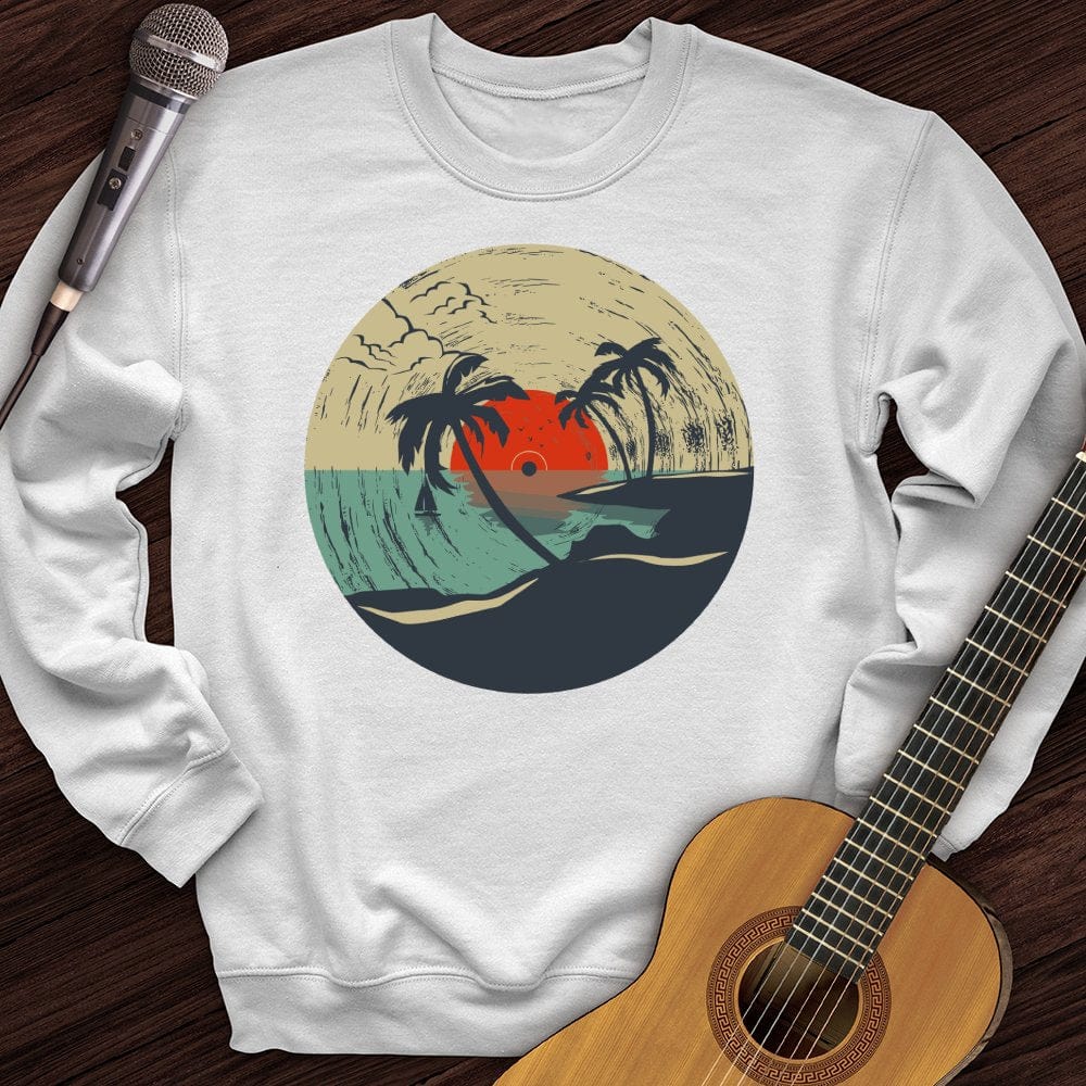Beach Record Crewneck