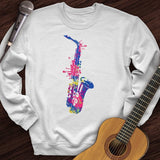 Cartoon Sax Crewneck