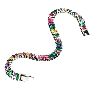 Rhinestone Tennis Bracelet
