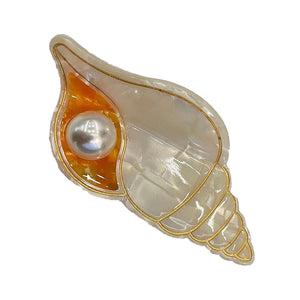 Seashell Mini Hair Clips