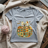 Granny’s Pumpkin Lady V-neck