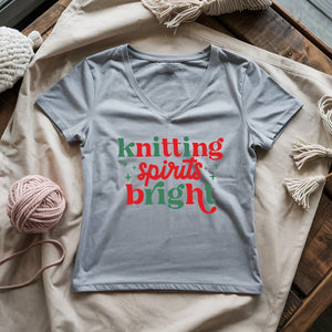 Knitting Spirits Lady V-neck