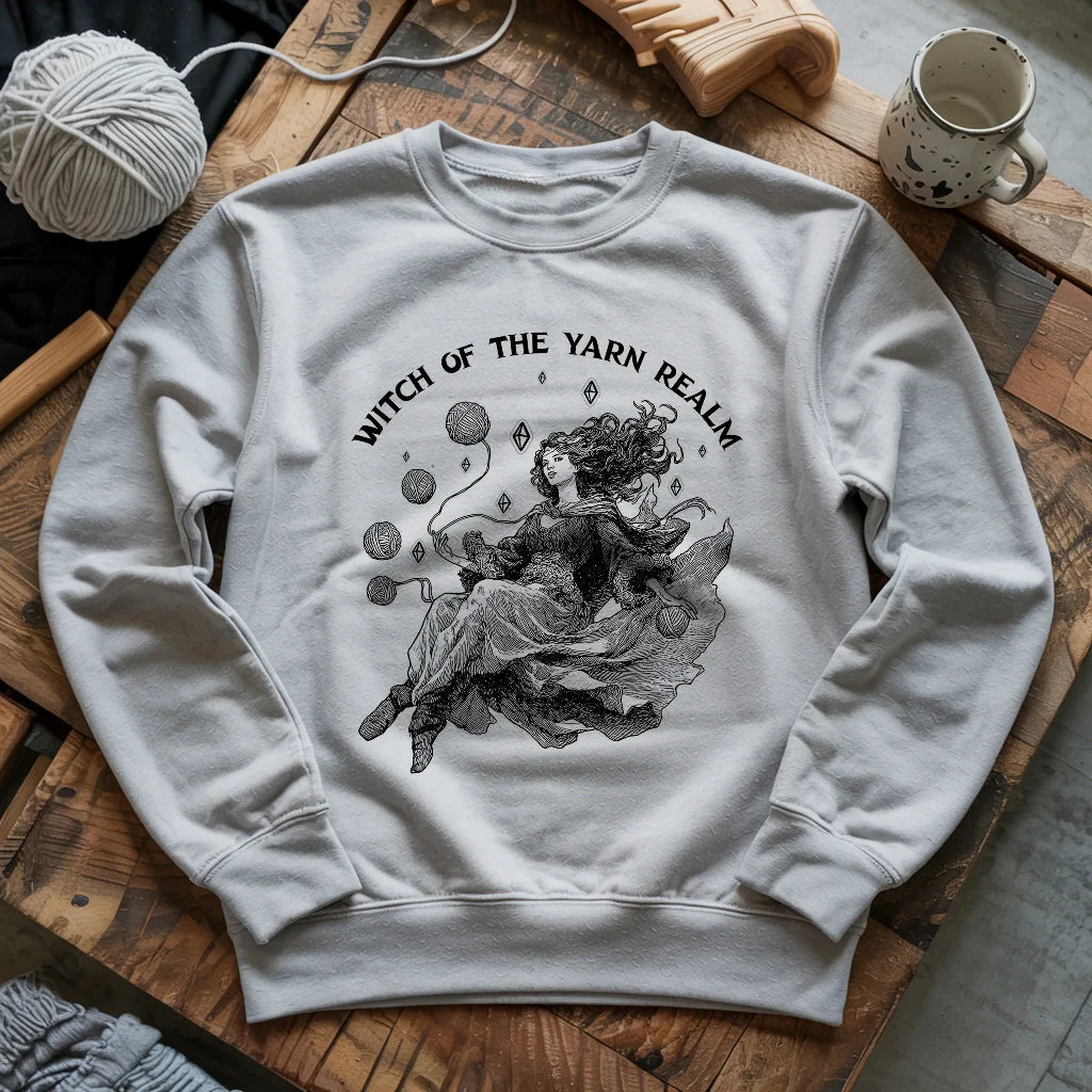 Witch Of The Yarn Realm Sweatshirt