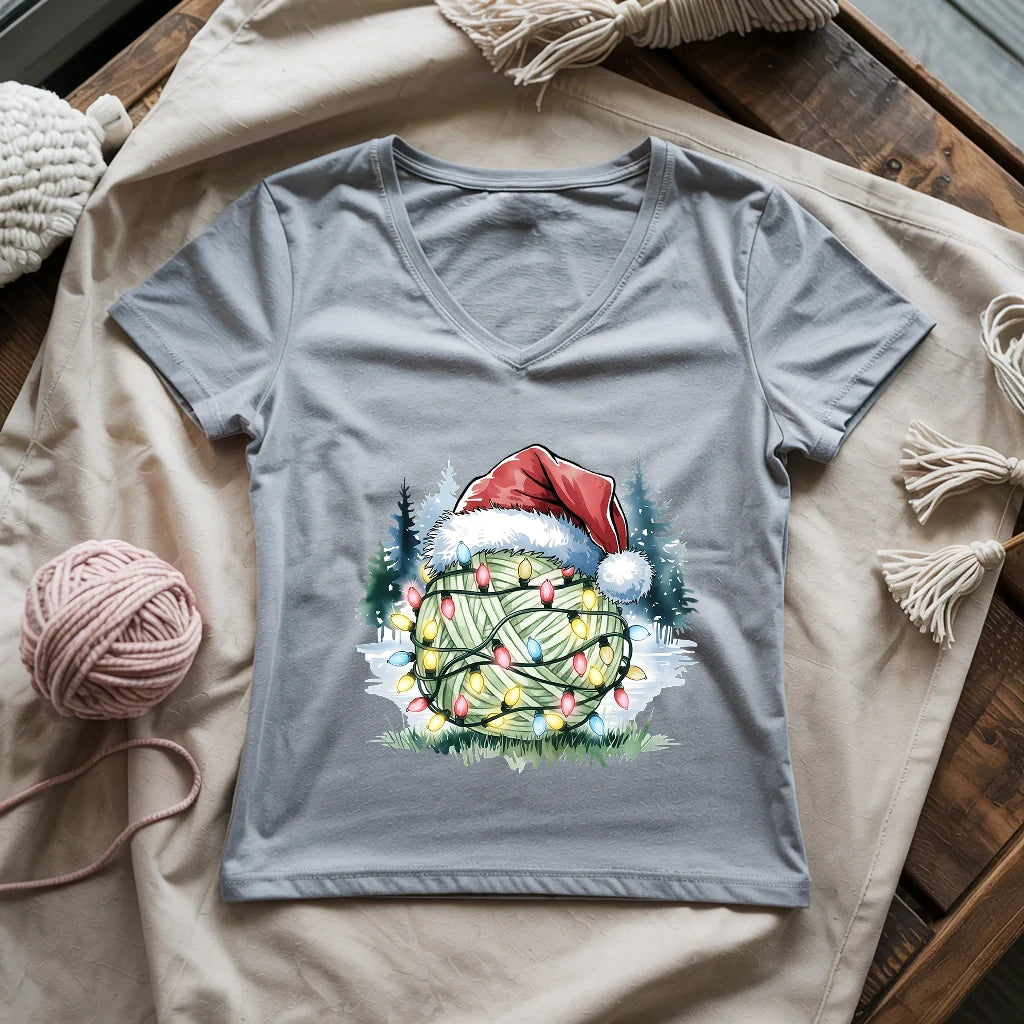 Yarnmas Lady V-neck