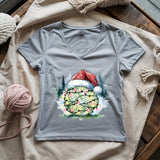 Yarnmas Lady V-neck