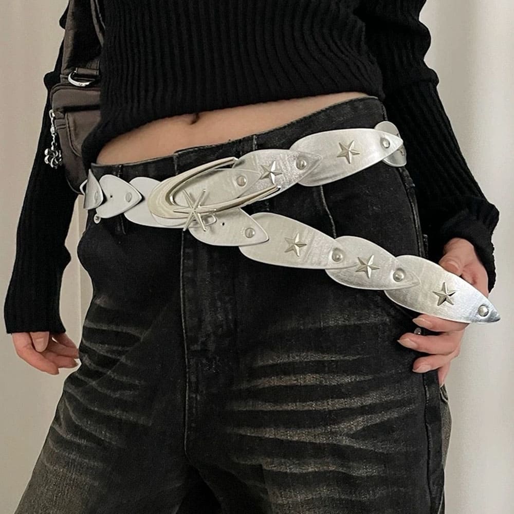 Star Girl Silver Belt