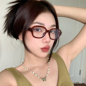 Vintage Style Square Glasses