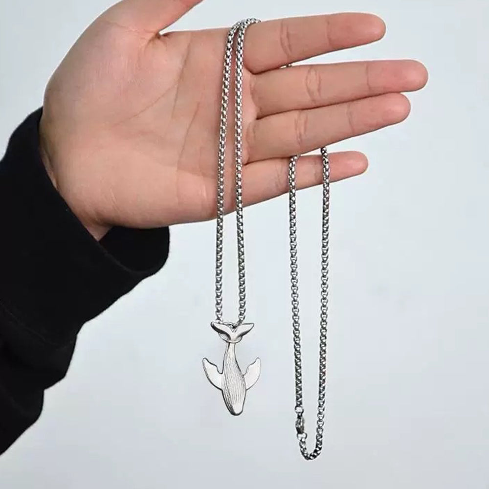 Whale Pendant Necklace