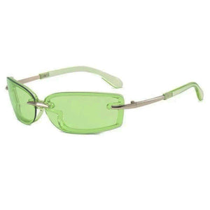 Run Your Game Rimless Sunglasses